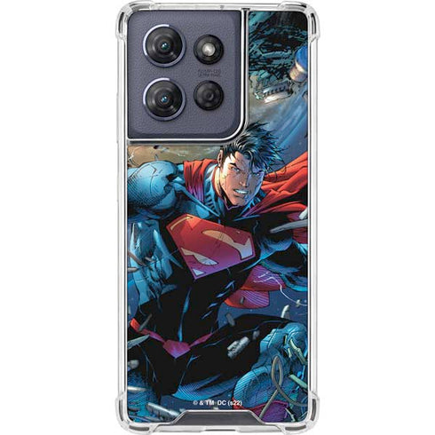 DC Comics Superman Unchained #1 Original Cover Moto G Play 5G (2025) Clear Case